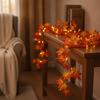 Fall Maple Leaf Garland Thanksgiving Harvest Artificial
