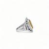 Natural Citrine 925 Sterling Silver Ring