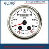 ELING 85mm Waterproof 60MPH 200km/h GPS Speedometer Odometer With Fuel Level Voltmeter With Red Backlight for Car Truck Boat