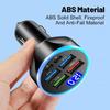 2-6 Ports Car Charger Fast Charging PD QC3.0 USB C Car Phone Charger Type C Adapter In Car For iPhone Samsung Huawei Xiaomi