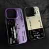 Hot Fashion Game Phone Case For iPhone 16 15 14 13 12 11 Pro Max X XR XS 8 7 Plus SE2 Shockproof Laser Silver Matte Back Cover