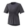 Mizuno Stretch Smooth Sports India Gray Women's T-Shirt, 32MAC870,