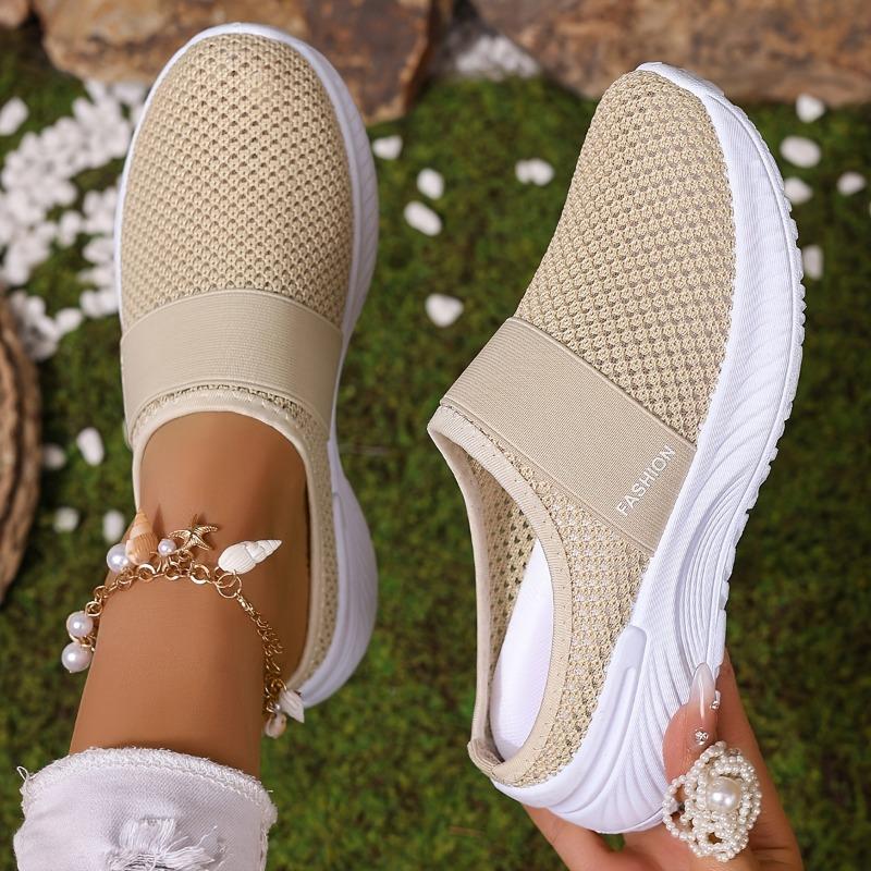 Summer Indoor Casual Shoes for Women, Breathable Mesh Shoes, Soft Soles, Not Tiring To The Feet