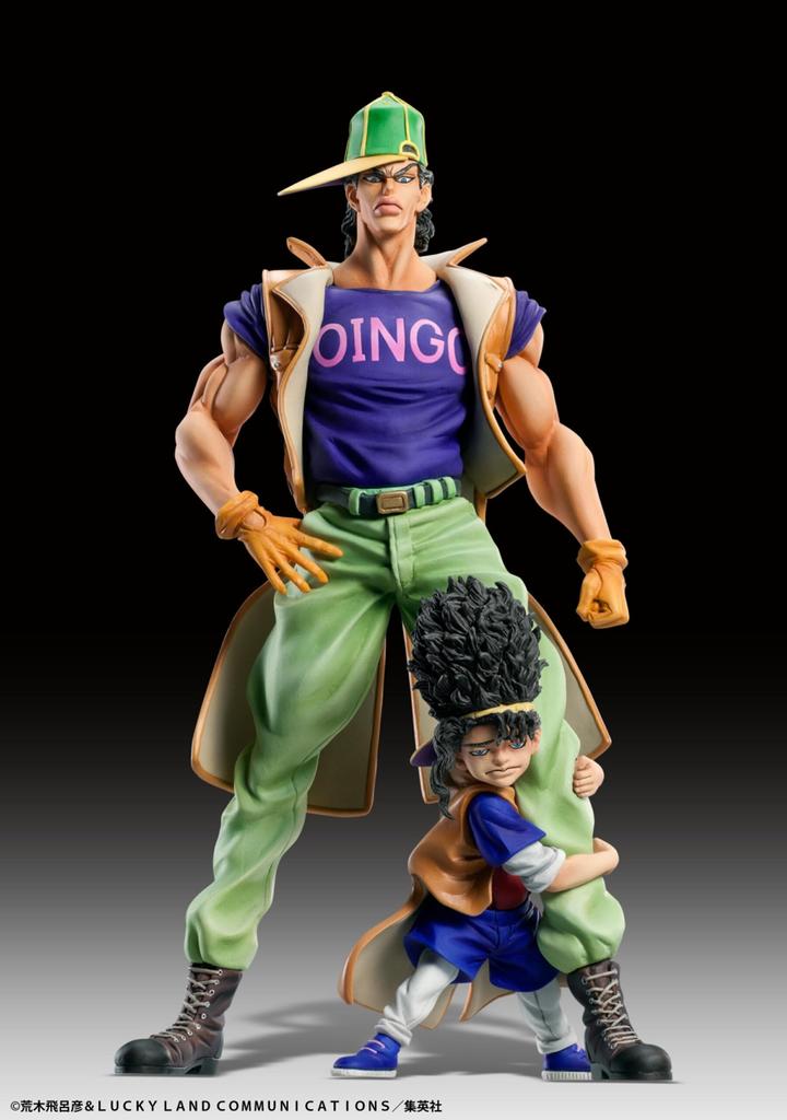 Medicos Entertainment Statue Legend Bizarre Adventure Part Approximately 190mm PVC ABS Painted Movable Figure "JoJo's 3" "Oingo & Boingo" &
