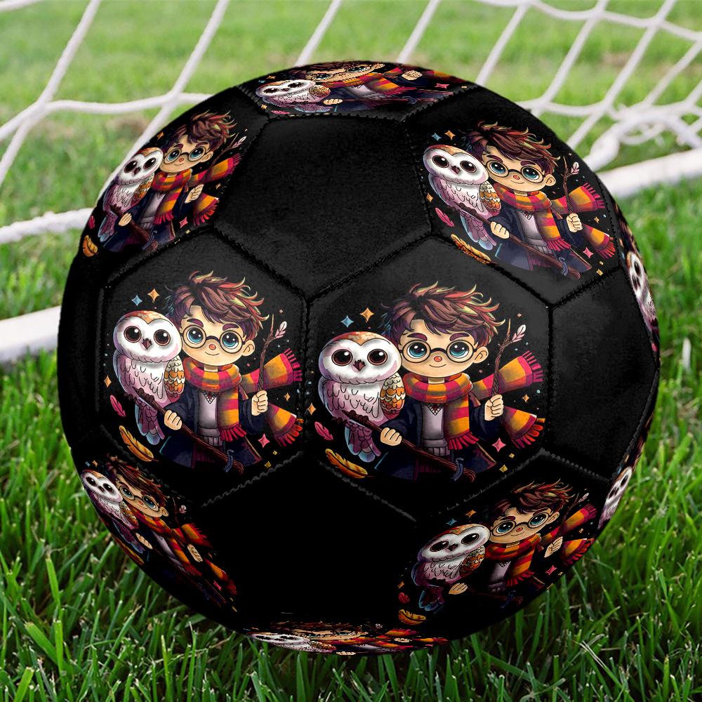 Harry Potter Theme Size 5 Soccer Ball, Suitable for Both Indoor and Outdoor Matches, a Gift Suitable for Everyone.