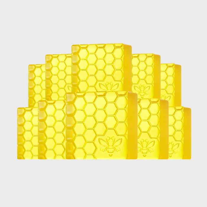 Propolis Honeycomb Pore Pack Soap 10 pcs/Bubble Net Free