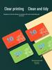 Waterproof Double-Sided Mahjong Room Tokens – Wear-Resistant Thickened Chips/Vouchers