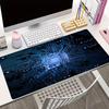 Motherboard Circuit Tech Pattern Gaming Mouse Pad Non-Slip Rubber XXL Large Desk Mat Keyboard Laptop Office Computer Accessories