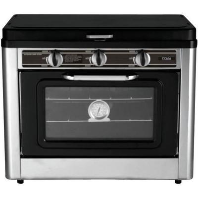 Combined Oven / 2-burner Camping Stove - INCASA - 016463