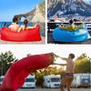 Outdoor Campingbed Luie Tas Opblaasbaar bed Luchtbank Strandmat Draagbaar slaapmatje Lounger Bank Picknick Luchtbed Slaapmat Waterdicht