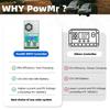 PowMr MPPT 60A Solar Charge Controller Discharge Backlight 12V 24V 36V 48V Auto for Vented Sealed Gel Nicd Li Solar Cells Panel