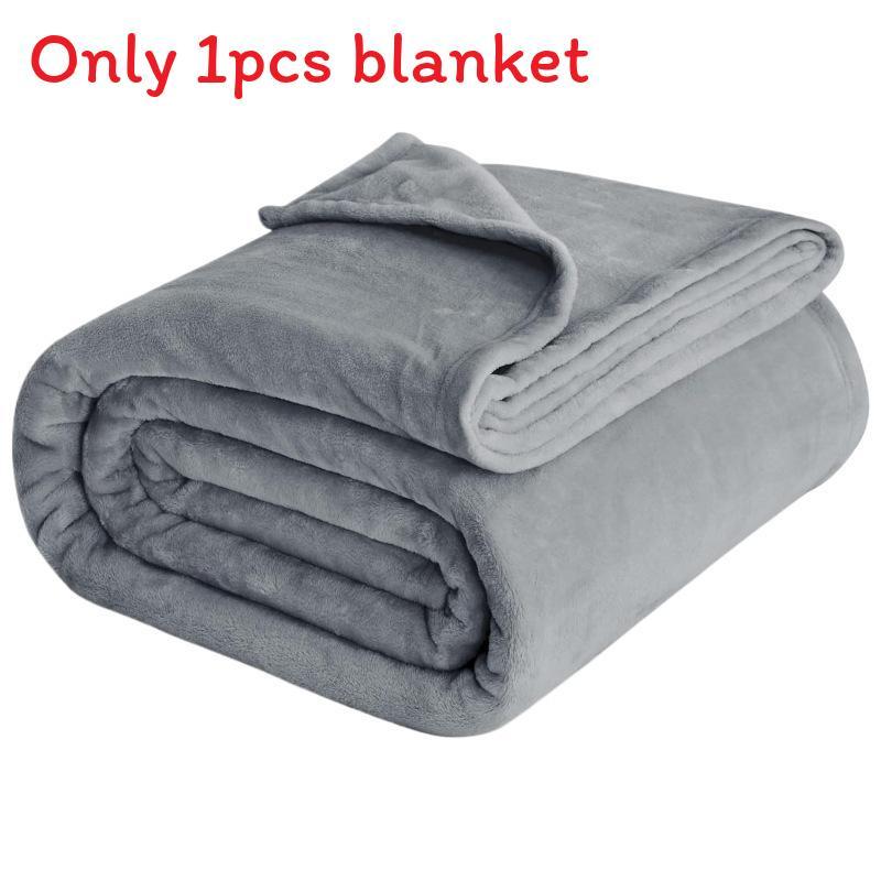 Plush Blanket With Lightweight Design For Living Room Decor