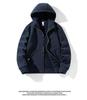 Youth Unisex Fleece Hooded Cardigan Pullover for Sport & Casual Wear - Spring/Autumn