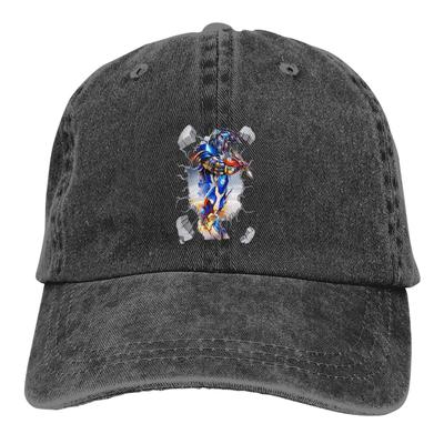 Optimus Prime Wandaufkleber Baseballkappe Unisex Hüte Frauen Visierschutz Snapback Transform Robots Filmkappen