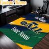 Custom Name Jazz Basketball Team  Rug, Office Rug, Chair Rug, Carpet for Living Rooms, Doormat Game Rug Home Decor Christmas Gifts