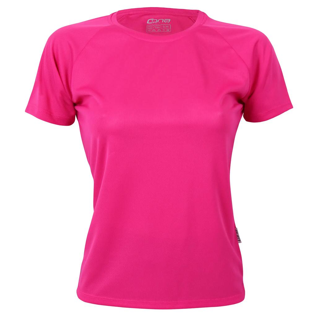 Cona Sports Womens/Ladies Rainbow Tech T-Shirt