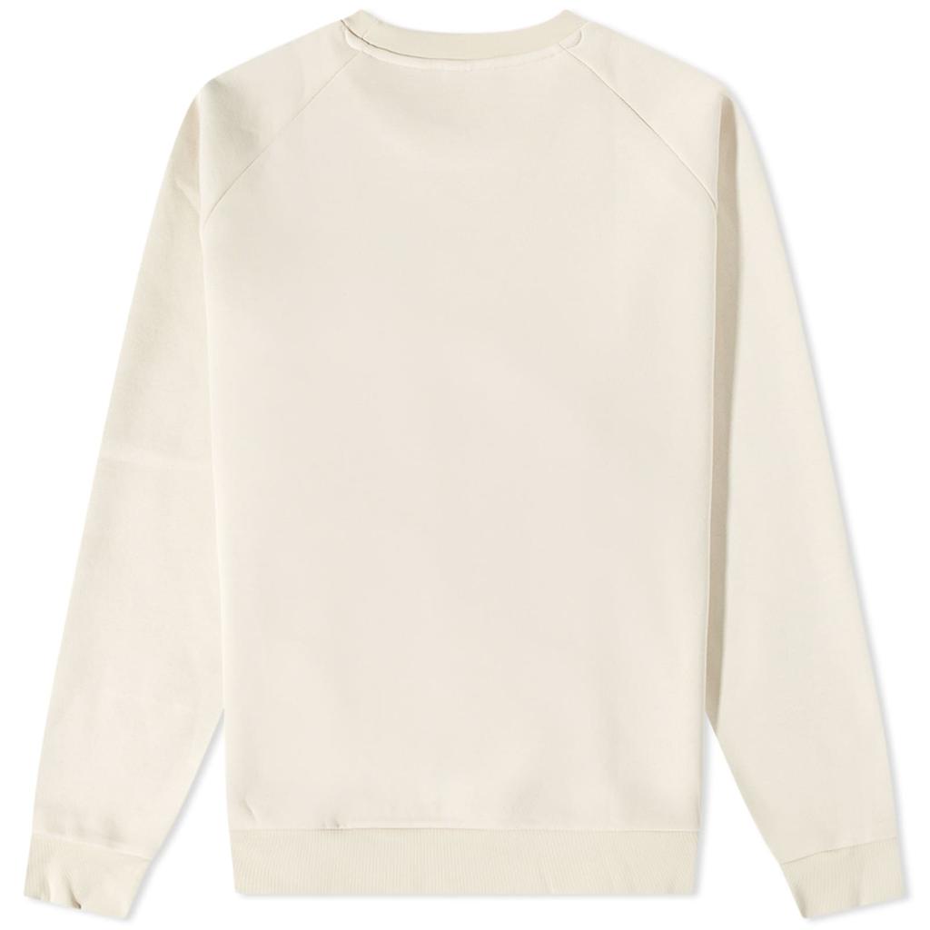 adidas Originals Sweatshirts Men's Ecru Crew Neck Moderate Regular HE9428