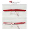 1 PZ Per Kia KX5 / Sportage IV (QL) 2019 2020 Paraurti Posteriore Fanale Posteriore LED Rosso Riflettore Lampada Freno Segnale di Avvertimento 15-18