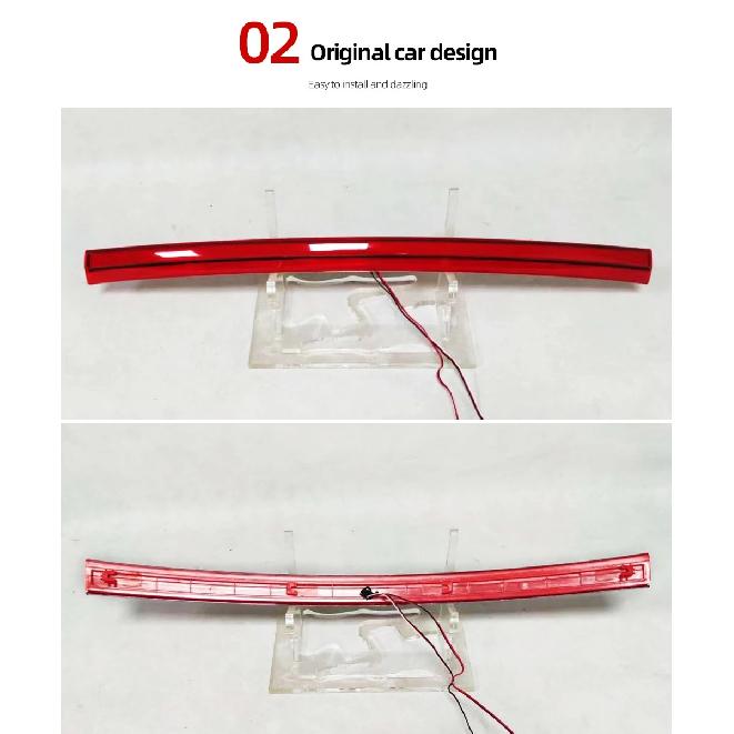1 PZ Per Kia KX5 / Sportage IV (QL) 2019 2020 Paraurti Posteriore Fanale Posteriore LED Rosso Riflettore Lampada Freno Segnale di Avvertimento 15-18