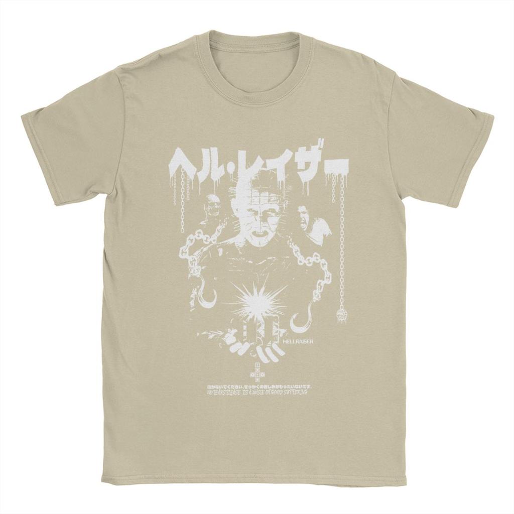 Men No Tears Please Hellraiser Pinhead T Shirts Cotton Clothes Funny Short Sleeve O Neck Tees Birthday Present T-Shirt