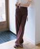 Onaenon Wide One-Pleat Belted Pants New6Ml405