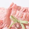 Reusable Dog Princess Dress Soft Bowknot Lace Puppy Clothes Cute Dog Tulip Pleated Dress  Summer