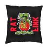 Rat Fink Cushion Covers Sofa Living Room Comic Cartoon Square Throw Pillow Cover 40x40cm
