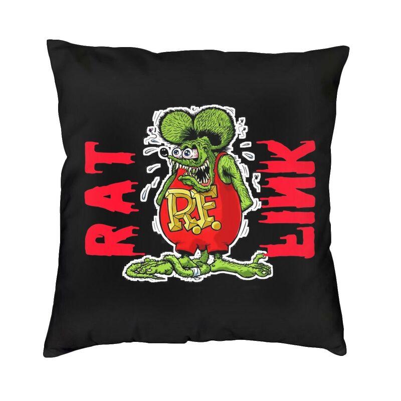 

Rat Fink Classic Cushion Cover Sofa Living Room Comic Cartoon Square Throw Pillow Cover 40x40 30x30cm 12x12in