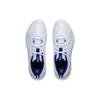 New LiNing Ace V Collection Anti Slip And Wear Resistant Breathable Low Top Badminton Shoes Unisex White Blue AYTT001-3