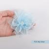9cm Flower Handmade Chiffon Fabric Patch Applique for Clothing, Hats, Bags, Hair Clips, DIY Decorative Accessories