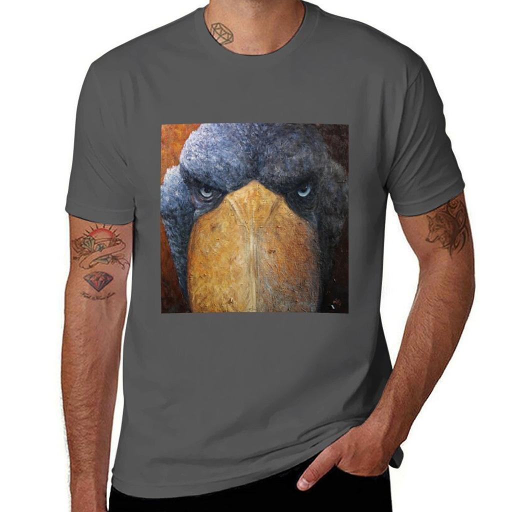 Shoebill (Balaeniceps Rex) Tshirt Water Resistant Casual Tshirt