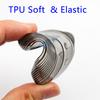 Clear Transparent Black Tpu Car Smart Key Cover Case For 2011- Porsche Cayenne Panamera Macan 718 Boxster Cayman Spyder 911