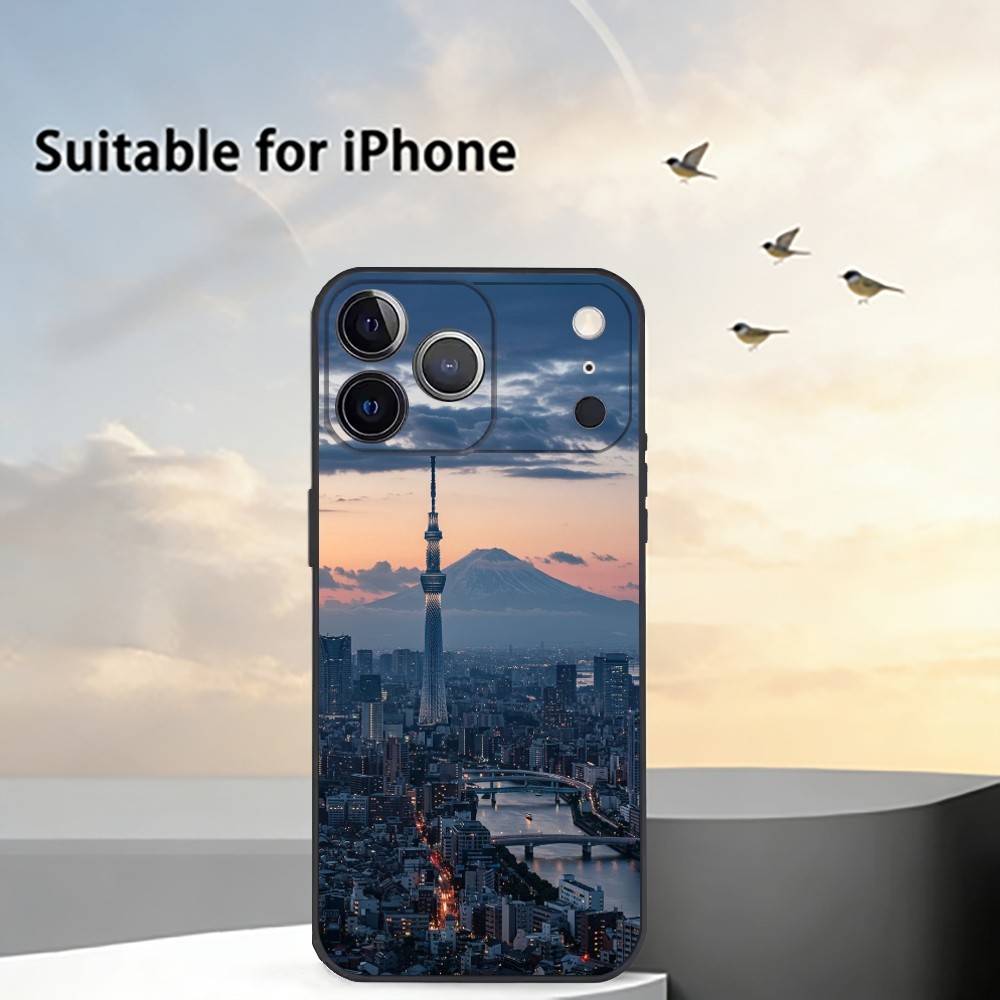 Landscape A-Art Phone Case Silicone Soft For IPhone 17 16 15 14 13 12 11 X XR Plus Pro Max Plus