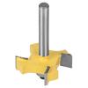 4 Blade Cemented Carbide Router Bit Milling Cutter Milling Tool Woodworking Accessories4 Blade T Slot Router Bit 6x3 8
