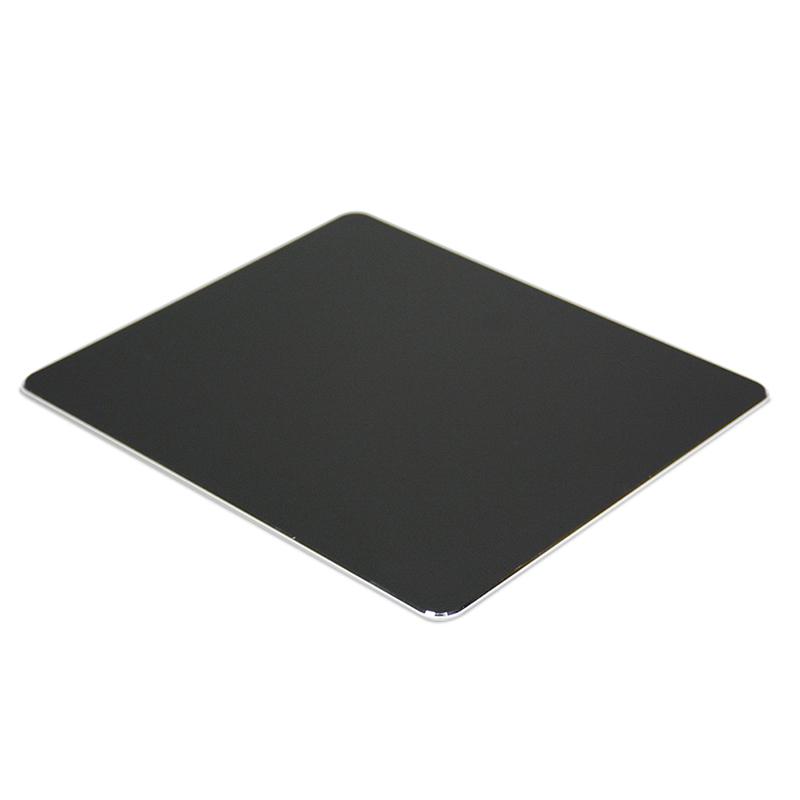 Metal Aluminum Mouse pad Mat Hard Smooth Magic Thin Mousead Double Side Waterproof Fast and Accurate Control for Office Home