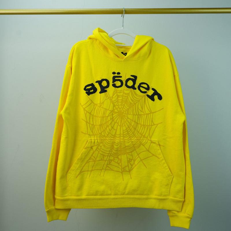 Sp5der Huvtröja: Tungvikts sweatshirt med fleecefoder 450G