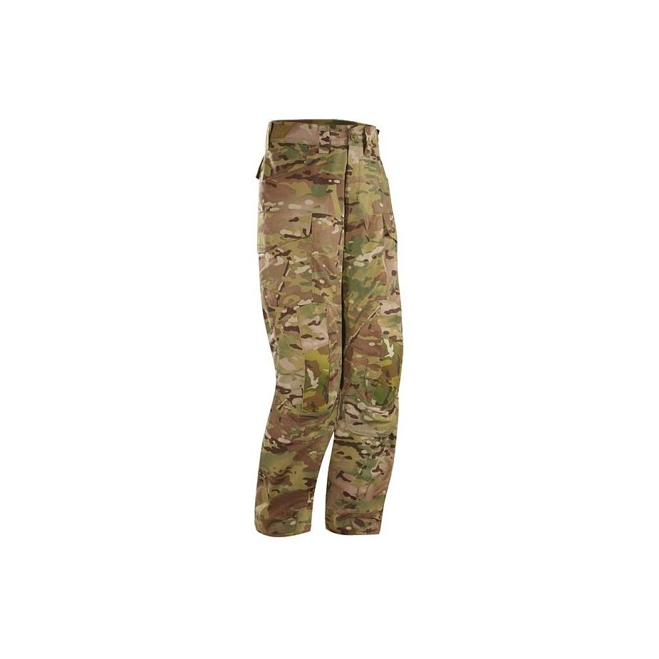 Arcteryx LEAF Assault Pant FR Tactische Losse Pasvorm Rechte Pijp Cargobroek Herenbroek Camouflage 14610 XL