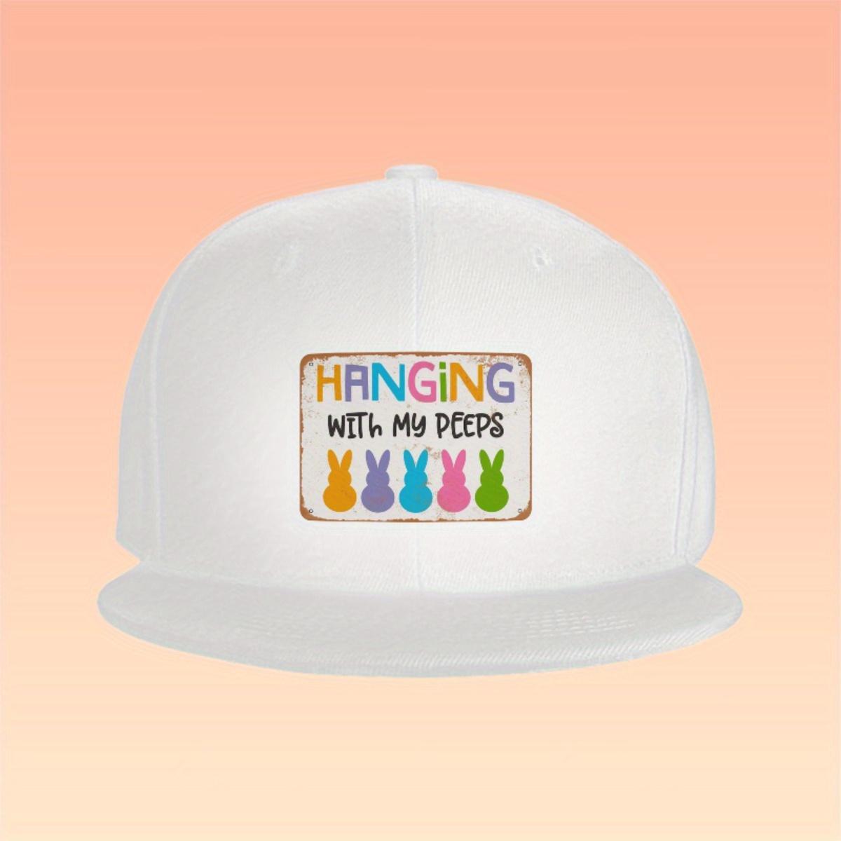 

Свои люди Кролик Графика Бейсболка Унисекс Полиэстер Регулируемая Повседневная Snapback Кепка One Size