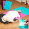 Pet Cat Hair Removal Massage Comb Massager for Kitten Plastic Scratcher Remove Hair Comb Grooming Self Cleaning Cat Accessories