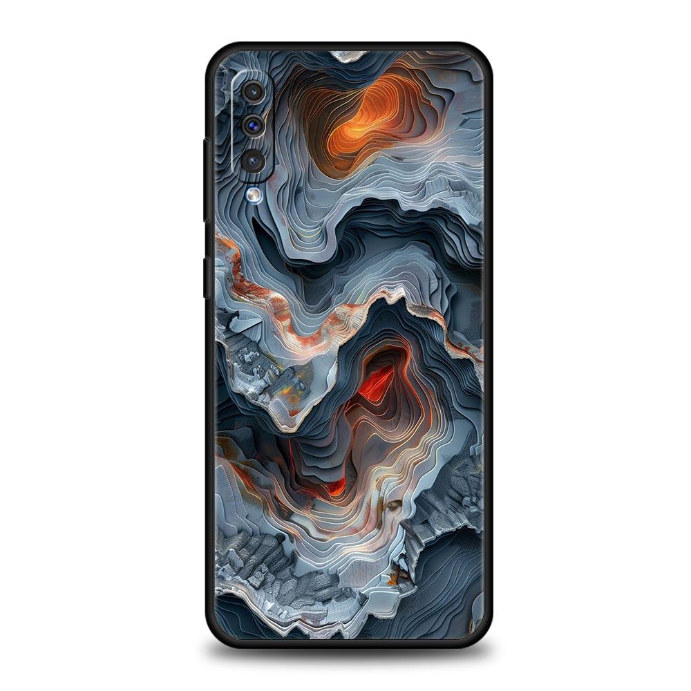 Folds Texture Phone Case for Samsung Galaxy A56 A36 A26 A16 A34 A24 A42 A22 A20 A12 A40 A30 A10 5G Soft TPU Cover Shell Fundas
