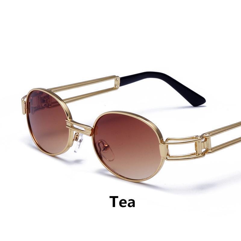 Sunglasses Steampunk Themed Retro Metal Frames Outdoor Framed Fashion Glasses