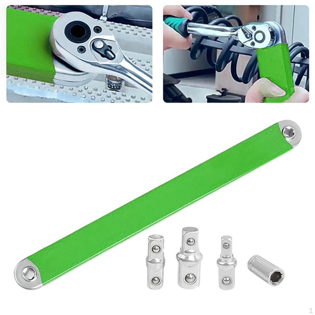 Offset Extension Wrench Tight Reach Set Heavy Duty Sturdy Multifunctional 15inch
