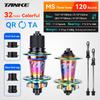 TANKE 120 Click Hub 6 Bearing MTB Hub Front Rear 28 32 36 Holes Disc Brake Mountain Bicycle Hubs 7 8 9 10 11 12 Speed Bike Parts