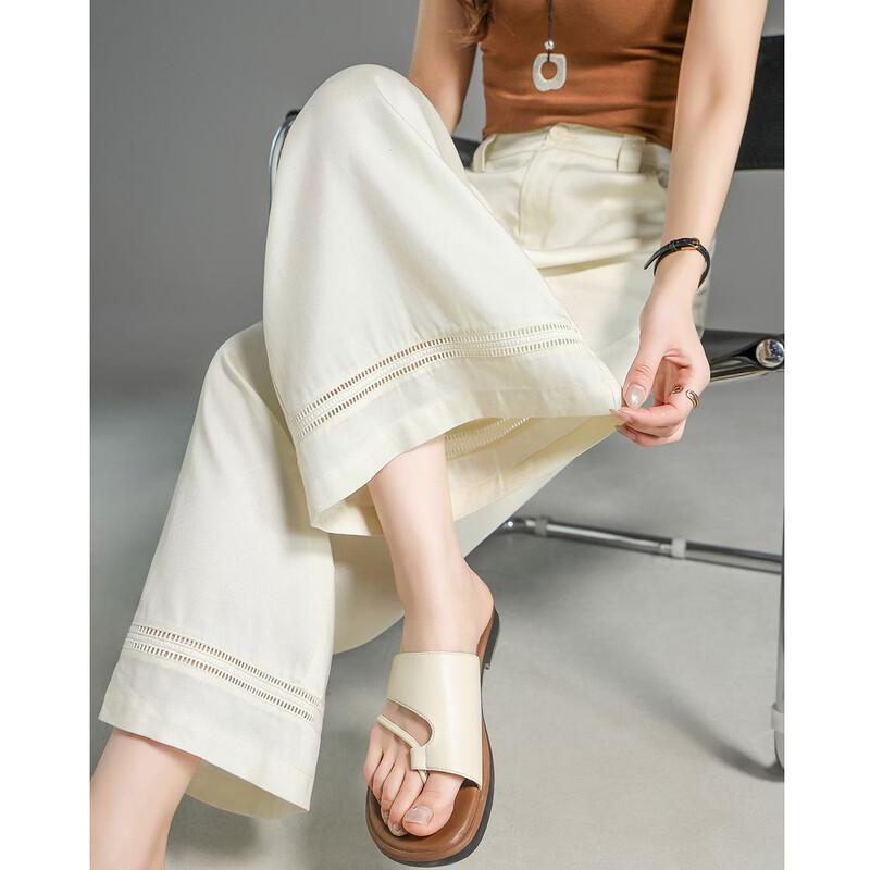 Women's 100% Lyocell Cropped Pants