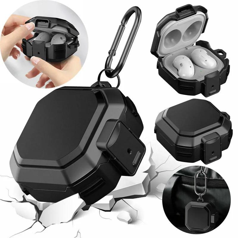 Armor Shockproof Case For Samsung Galaxy Buds 4 / Buds 4 Pro Earbuds Accessories Cover Switch Coque Capa Fundas