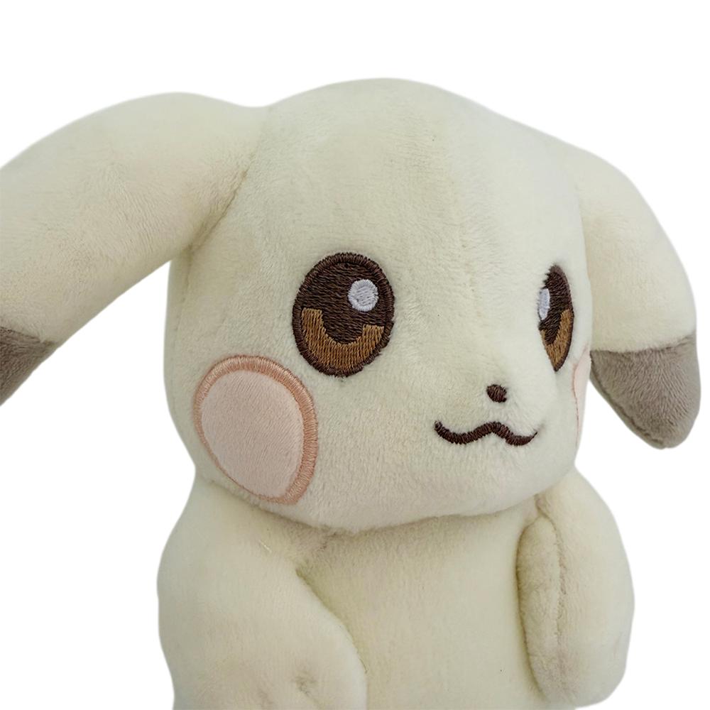 Pokopia Light Color Pikachu Plush Toy Game Character Floppy Ears Rare Color Pikachu Stuffed Doll Pikachu Peluche Doll