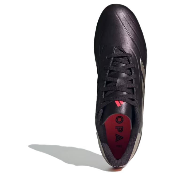 Adidas COPA PURE 2 Slip Resistant Abrasion Resistant Soccer Shoes Unisex Black Red IG8724