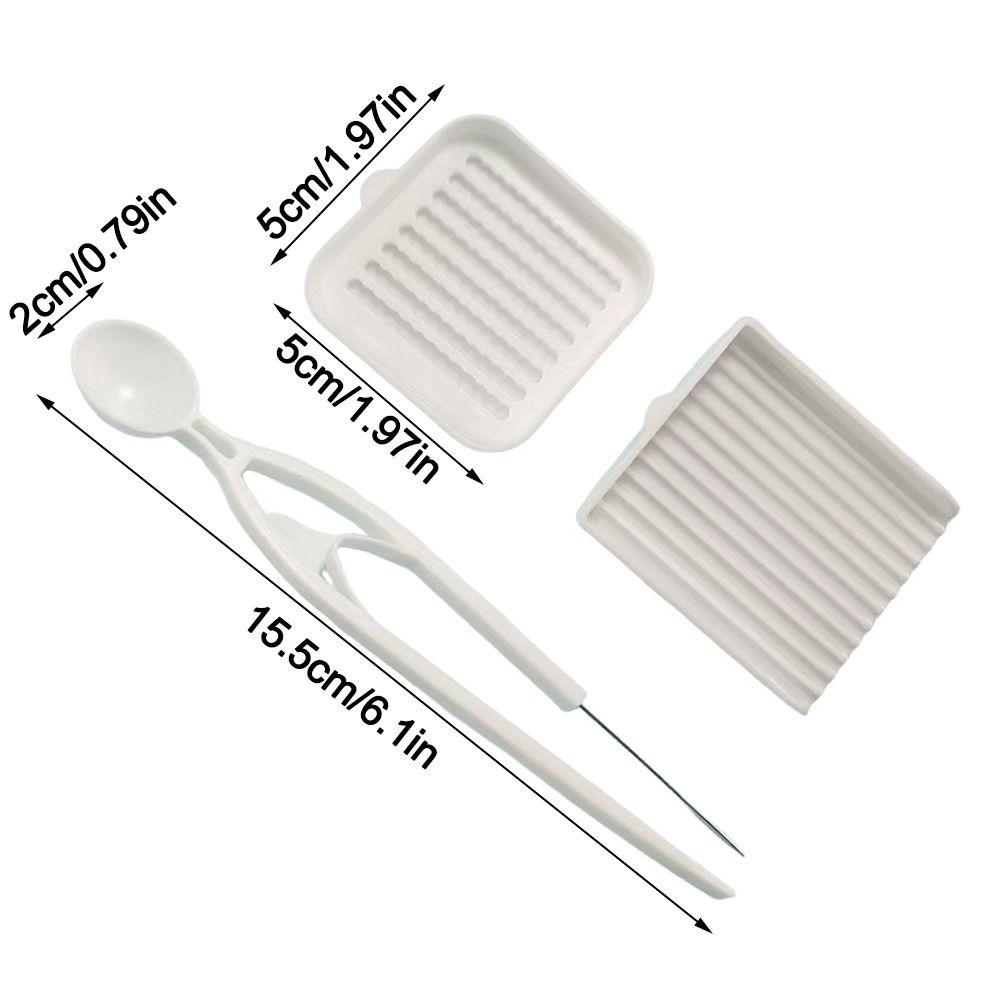 Stainless Steel Fuse Beads Picking Tray Kit 2.6mm Fuse Beads DIY Handmade Fuse Bead Single Needle Tweezer Plastic Beads