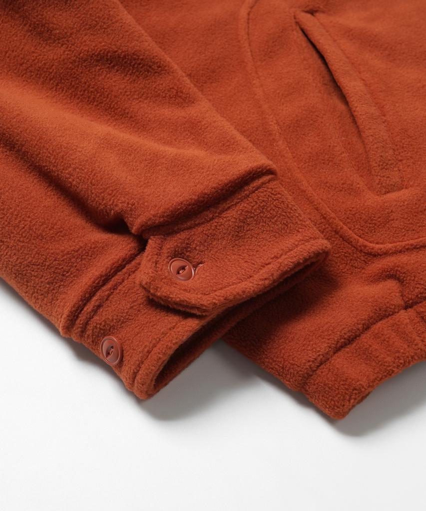 Frizmworks Fleece Drizzler Jacket _ Brick