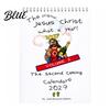 Creative Wall Art Daily Record Grid Monthly Calendar Large 2027 Funny Planner Humor Journal Desk